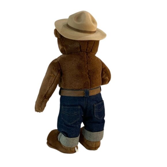Vintage J.J. WIND INC. Limited Edition Smokey The Bear Large Stuffed Plush - Picture 7 of 17